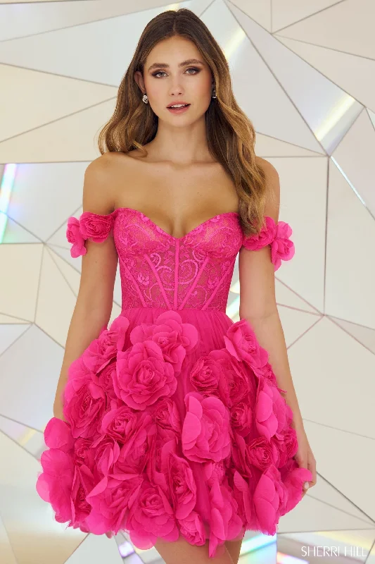 Mermaid - Style Women Dress with a Fitted Silhouette for Special Occasions Mermaid - Style Women Dress with a Fitted Silhouette for Special Occasions Sherri Hill 55717
