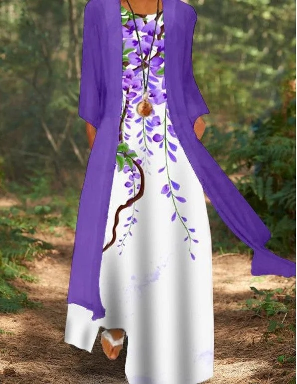 7 Purple-White