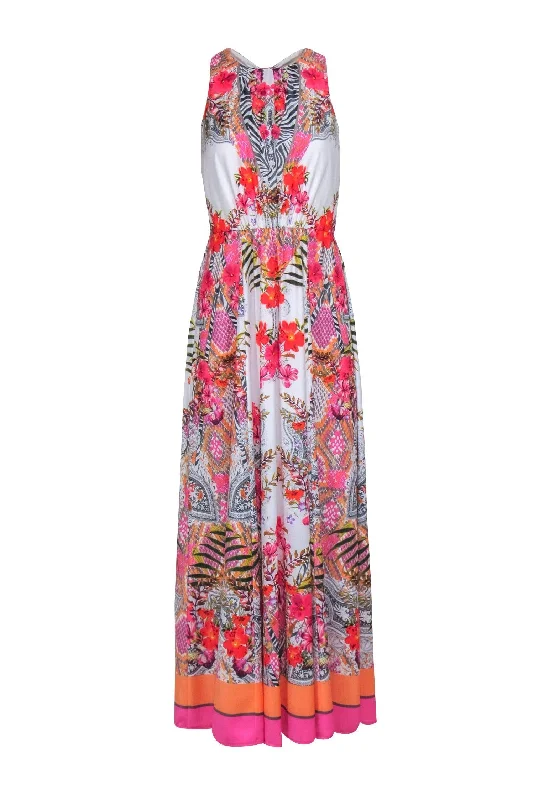 Shift Women Dress with a Simple and Classic Design for Everyday Wear Shift Women Dress with a Simple and Classic Design for Everyday Wear Ted Baker - White & Multi Color Floral Print Maxi Dress Sz 6
