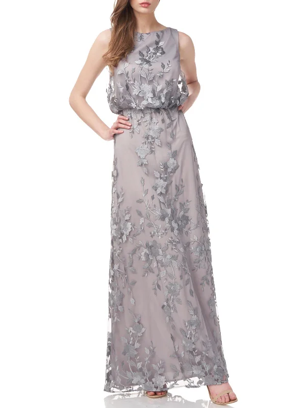 Wrap - Style Women Dress with Adjustable Fit for All Body Types Wrap - Style Women Dress with Adjustable Fit for All Body Types Womens Blouson Maxi Evening Dress