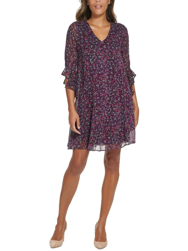 Lace - Embellished Women Dress for an Elegant and Sophisticated Appearance Lace - Embellished Women Dress for an Elegant and Sophisticated Appearance Womens Floral Mini Shift Dress