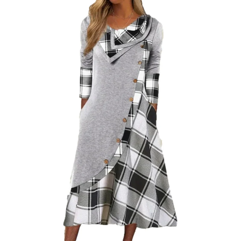 Gray and White