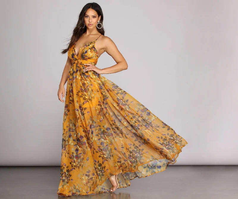 Maxi dresses with one - shoulder designs for a stylish and asymmetric lookLeanna My Sunshine Floral Dress Maxi dresses with one - shoulder designs for a stylish and asymmetric lookLeanna My Sunshine Floral Dress