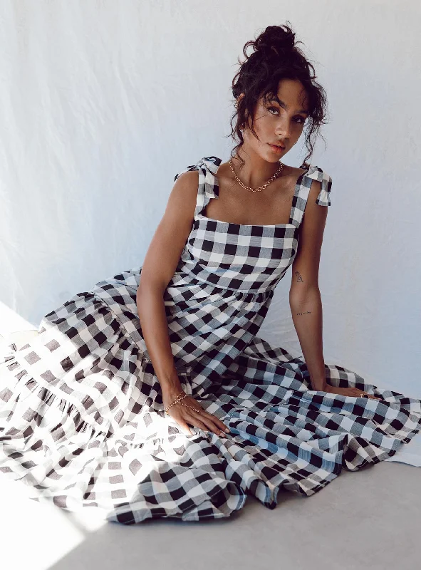 Midi dresses with cotton - blend materials for everyday comfortRae Midi Dress Black