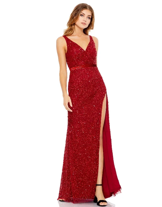 Bodycon dress for a DIY - customized styleMac Duggal 9110 Prom Long Sleeveless Formal Dress