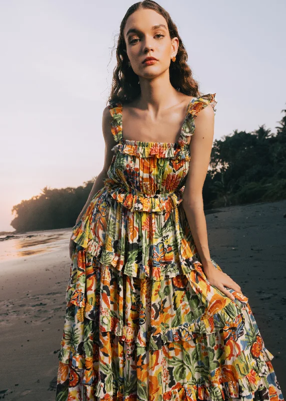 Wedding guest dresses with patchwork designs for a unique lookSofi Maxi | Tropica