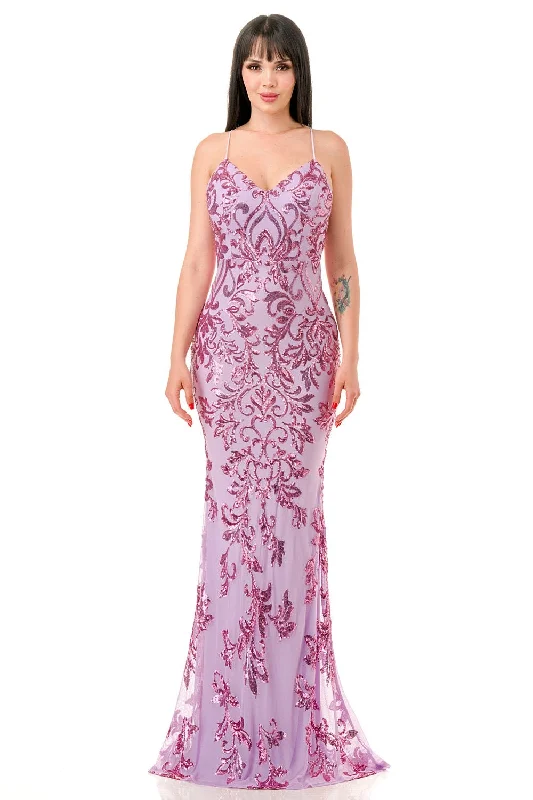 Prom dresses with cold - shoulder ruffled sleeves and floral prints for a romantic and fashionable styleBay Sequin Embellished Criss Cross Bodycon Mauve Maxi Dress Prom dresses with cold - shoulder ruffled sleeves and floral prints for a romantic and fashionable styleBay Sequin Embellished Criss Cross Bodycon Mauve Maxi Dress
